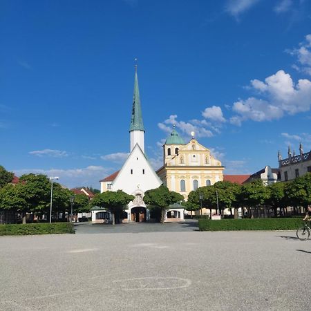 Ferienwohnung Enzian - Naehe Kapellplatz - Oeffentlicher Parkplatz - Aufzug Altötting Kültér fotó
