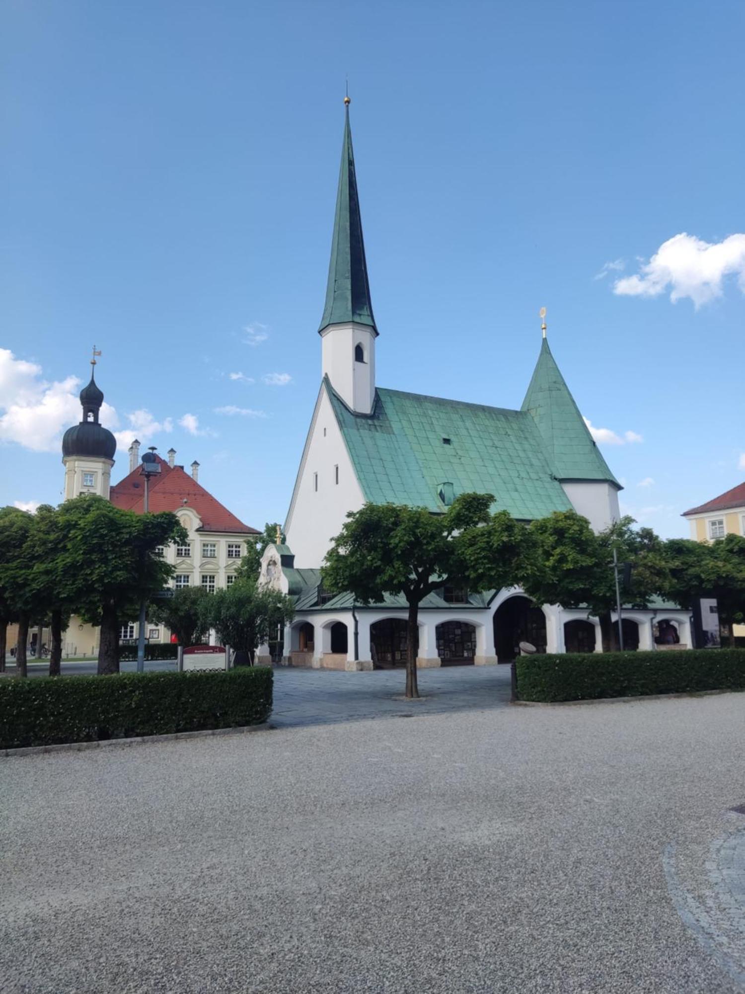 Ferienwohnung Enzian - Naehe Kapellplatz - Oeffentlicher Parkplatz - Aufzug Altötting Kültér fotó